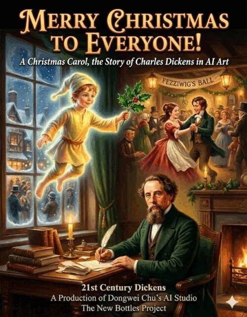 Dongwei Chu, 21st Century Dickens - Merry Christmas to Everyone!--A Christmas Carol: The Story of Charles Dickens in AI Art, E-bok. Tillgänglighet: Lägg i varukorg