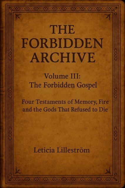 Leticia Lillestrom - Forbidden Archive: Memory, Fire, and the Gods That Refused to Die, E-bok. Tillgänglighet: Lägg i varukorg