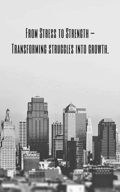 David Martinez - From Stress to Strength - Transforming struggles into growth, E-bok