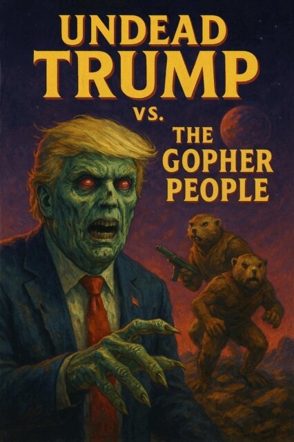 Nick Razer - Undead Trump VS. The Gopher People, E-bok