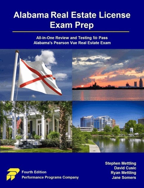 Jane Somers, Ryan Mettling, David Cusic, Stephen Mettling - Alabama Real Estate License Exam Prep, E-bok