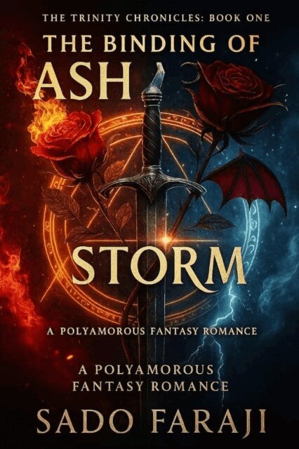 Sado Faraji - THE BINDING OF ASH AND STORM:A Polyamorous Fantasy Romance, E-bok. Tillgänglighet: Lägg i varukorg