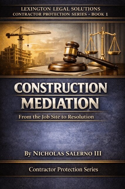 Nicholas Salerno III - Construction Mediation, E-bok