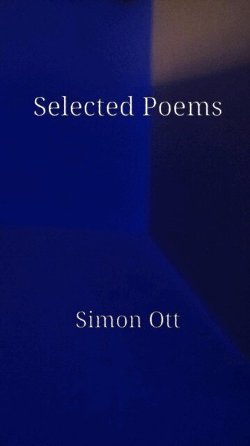 Simon Ott - Selected Poems, E-bok. Tillgänglighet: Lägg i varukorg