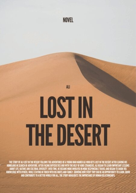 Mathema - Ali Lost in the Desert, E-bok