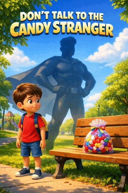 shubham jain - Don't Talk to the Candy Stranger A Safety Guide for Kids About Strangers, Tricky People, and Staying Safe (Ages 3-8), E-bok