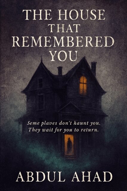 ABDUL AHAD - THE HOUSE THAT REMEMBERED YOU : Some places don't haunt you. They wait for you to return., E-bok