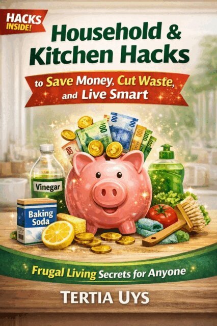Tertia Uys - Household & Kitchen Hacks to Save Money, Cut Waste, and Live Smart, E-bok