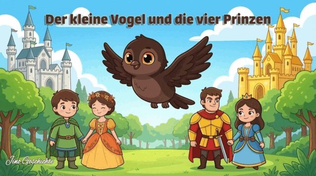 Jino - Der kleine Vogel und die vier Prinzen, E-bok