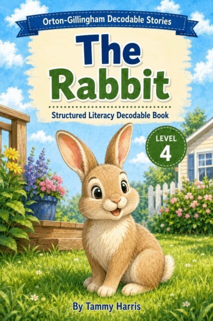 Tammy Harris - Orton-Gillingham Decodable Stories - Level 4 - The Rabbit: Structured Literacy Decodable Book, E-bok. Tillgänglighet: Lägg i varukorg