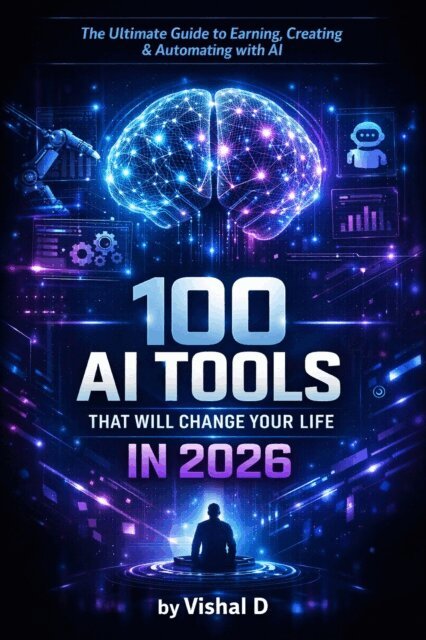 VISHAL - 100 AI Tools That Will Change Your Life in 2026, E-bok
