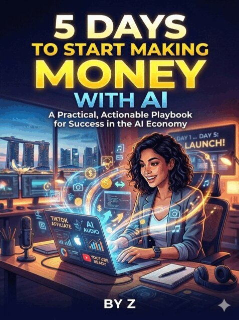 z - 5 Days to Start Making Money with AI, E-bok