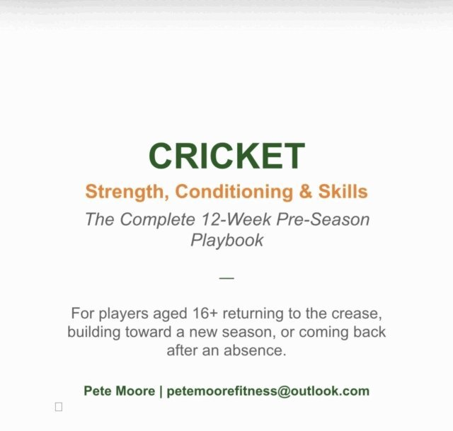 Pete Moore - Cricket, E-bok