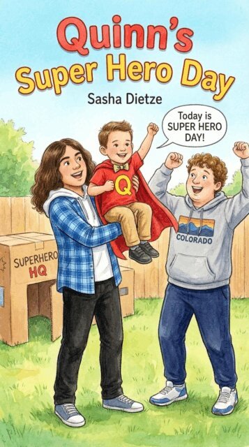 Sasha Dietze - Quinn's Super Hero Day, E-bok