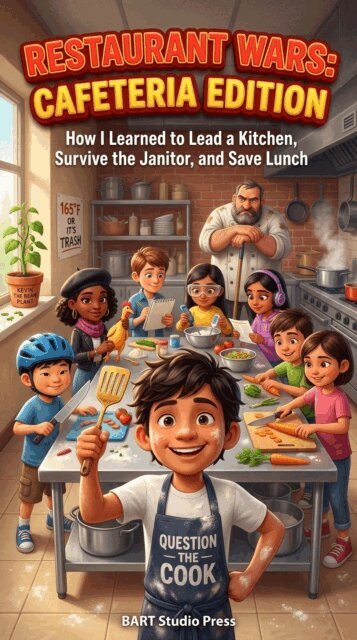 BART STUDIO PRESS - Restaurant Wars: Cafeteria Edition : How I Learned to Lead a Kitchen, Survive the Janitor, and Save Lunch, E-bok. Tillgänglighet: Lägg i varukorg
