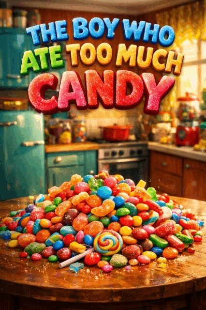 shubham jain - Boy Who Ate Too Much Candy A Magical Story About Healthy Choices and Sweet Adventures, E-bok