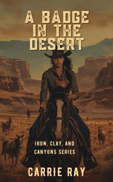 Carrie Ray - Badge in the Desert, E-bok