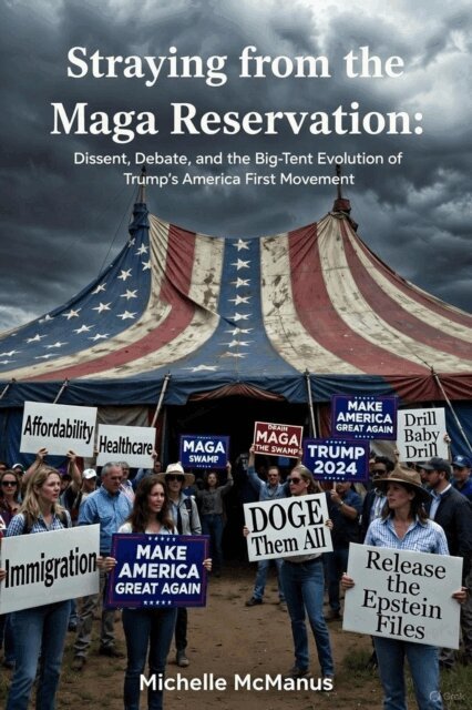Michelle McManus - Straying from the MAGA Reservation Dissent, Debate, and the Big-Tent Evolution of Trump's America First Movement, E-bok