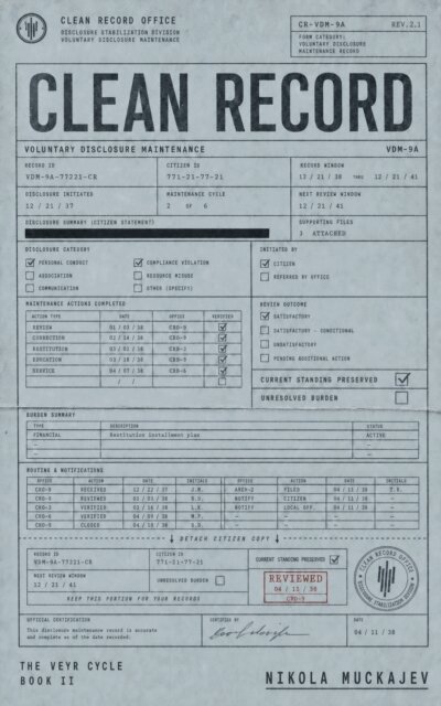 Nikola Muckajev - Clean Record, E-bok. Tillgänglighet: Lägg i varukorg