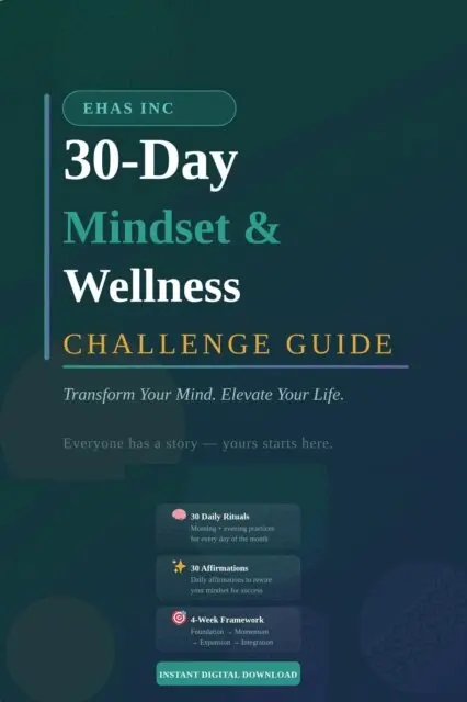 Cornell Bunting - 30-Day Mindset & Wellness Challenge Guide, E-bok. Tillgänglighet: Lägg i varukorg