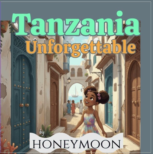 Honeymoon Aljabri - Unforgettable : Illustrated Story & Travel Itinerary for Young Explorers: A Journey from Mount Kilimanjaro's Peaks to the Spice Islands of Zanzibar, E-bok