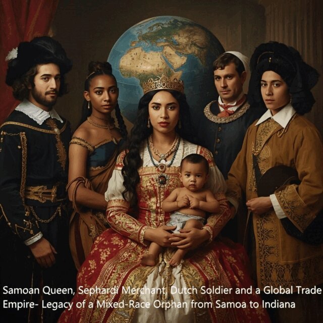 Andrew Kirby - Samoan Queen, Sephardi Merchant, Dutch Soldier and a Global Trade Empire- Legacy of a Mixed-Race Orphan from Samoa to Indiana, E-bok