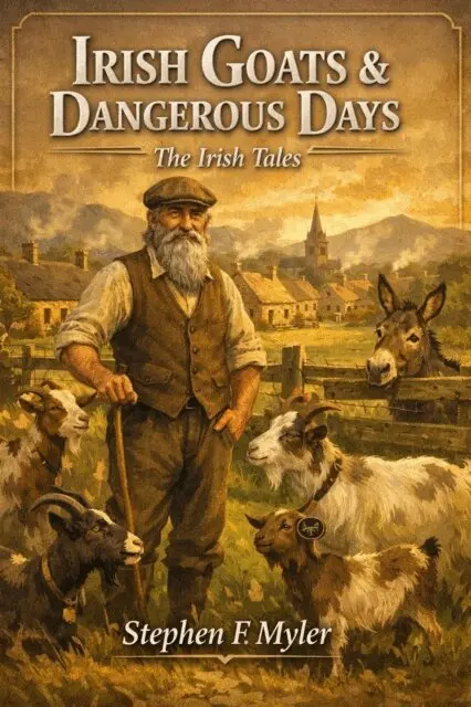 Stephen F Myler - Irish Goats &  Dangerous Days, E-bok. Tillgänglighet: Lägg i varukorg