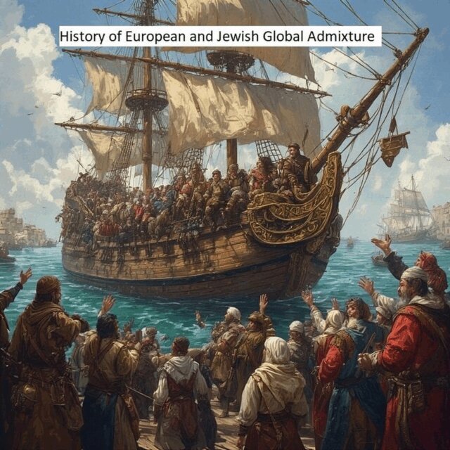 Andrew Kirby - History of European and Jewish Global Admixture, E-bok