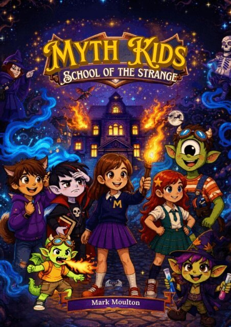 Mark Moulton, Mark Busby, Film Volt Group - MYTH KIDS: School of the Strange Book One: The First Detention, E-bok