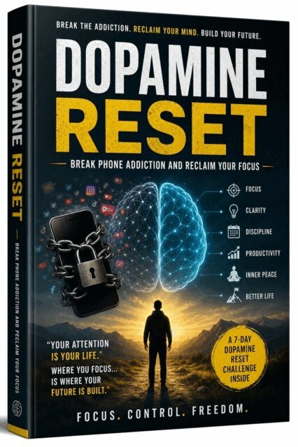 S. PATEL - Dopamine Reset: Break Phone Addiction and Reclaim Your Focus, E-bok