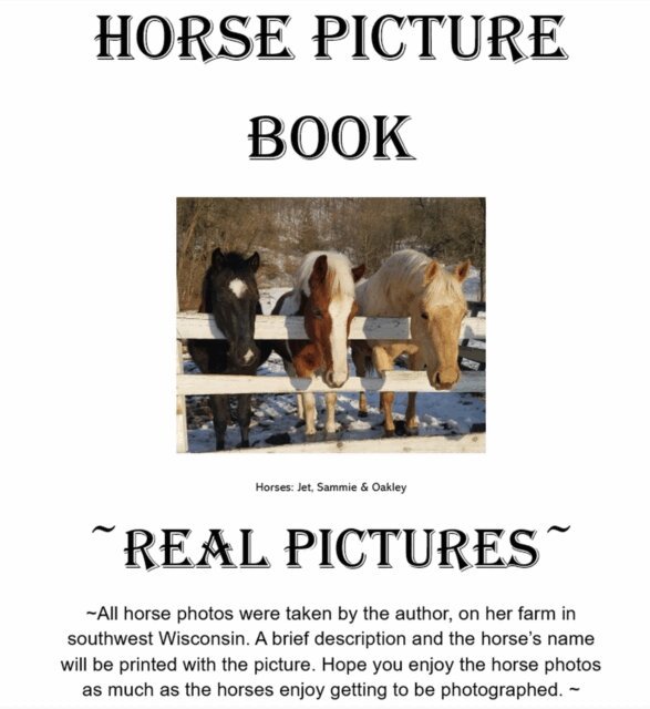 NJN Country Momma - Horses Picture Book, E-bok. Tillgänglighet: Lägg i varukorg