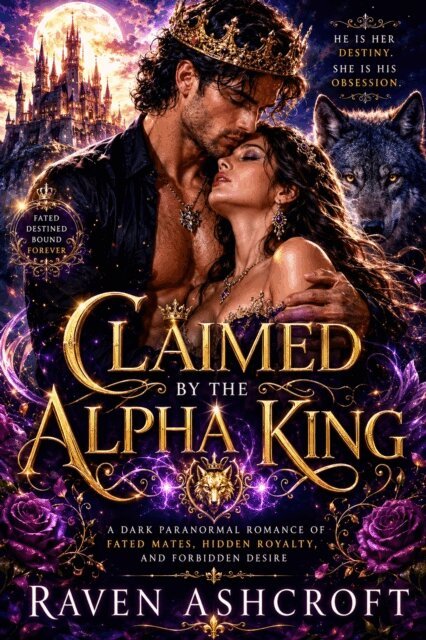 Raven Ashcroft - Claimed by the Alpha King: A Dark Paranormal Romance of Fated Mates, Hidden Royalty, and Forbidden Desire, E-bok