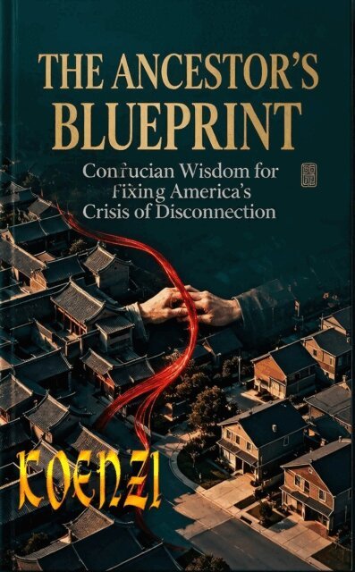 THE ANCESTOR'S BLUEPRINT Confucian Wisdom for Fixing America's Crisis of Disconnection How to Build Your Village - Even When You Feel Completely Alone