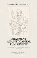 Jeff Hood, Edward Livingston - Argument Against Capital Punishment, Häftad