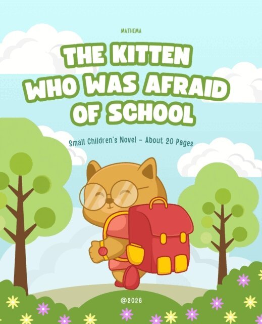 Mathema - Kitten Who Was Afraid of School, E-bok