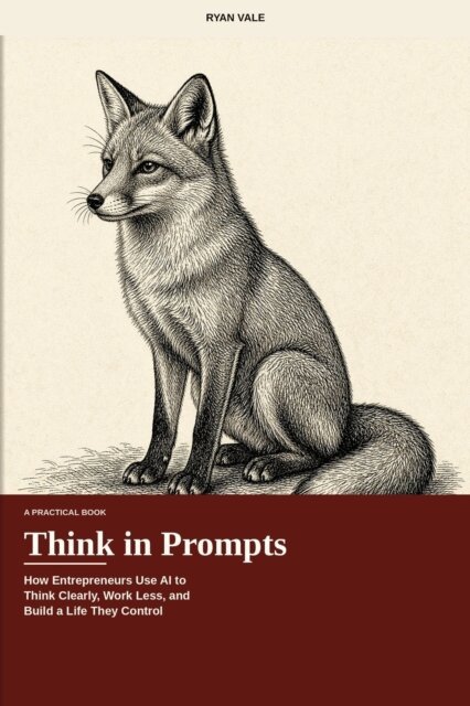 Ryan Vale - Think in Prompts - How Entrepreneurs Use AI to Think Clearly, Work Less, and Build a Life They Control, E-bok. Tillgänglighet: Lägg i varukorg