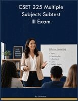Ctr Thomas - CSET 225 Multiple Subjects Subtest III Exam, Häftad. Tillgänglighet: Lägg i varukorg
