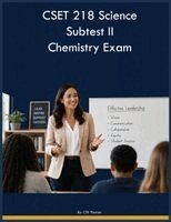 Ctr Thomas - CSET 218 Science Subtest II Chemistry Exam, Häftad. Tillgänglighet: Lägg i varukorg