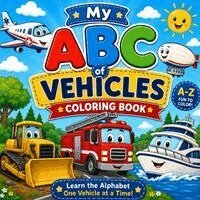 N D Jones - ABC Vehicles Coloring Book, Häftad