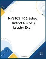 Nyr McCann - NYSTCE 106 School District Business Leader Exam, Häftad. Tillgänglighet: Lägg i varukorg