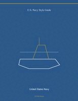 United States Navy - U.S. Navy Style Guide, Häftad