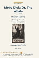 Herman Melville - Moby Dick; Or, The Whale - Volume 2 of 4, Inbunden. Tillgänglighet: Lägg i varukorg