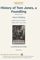 Henry Fielding - History of Tom Jones, a Foundling - Volume 6 of 6, Inbunden