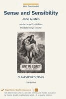 Jane Austen - Sense and Sensibility, Inbunden