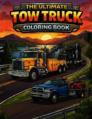 Coco Bean - Ultimate Tow Truck Coloring Book, Häftad. Tillgänglighet: Lägg i varukorg