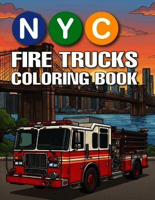 Coco Bean - NYC Fire Trucks Coloring Book, Häftad. Tillgänglighet: Tillfälligt slut