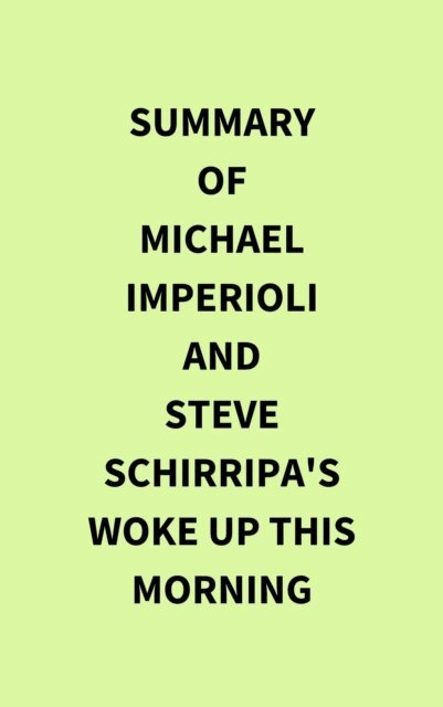 Summary of Michael Imperioli and Steve Schirripa's Woke Up This Morning