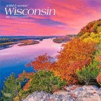 Browntrout - Wisconsin Wild & Scenic 2027 12 X 24 Inch (Hanging) Monthly Square Wall Calendar Plastic-Free, Övrigt