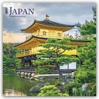 BrownTrout - Japan 2027 12 X 24 Inch (Hanging) Monthly Square Wall Calendar Plastic-Free, Övrigt