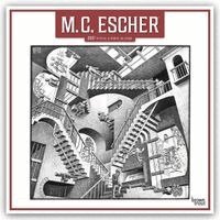 Browntrout - M.C. Escher Official 2027 12 X 24 Inch (Hanging) Monthly Square Wall Calendar Plastic-Free, Övrigt